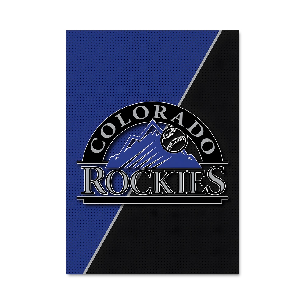 Poster Duel des Rockies – affiche Baseball